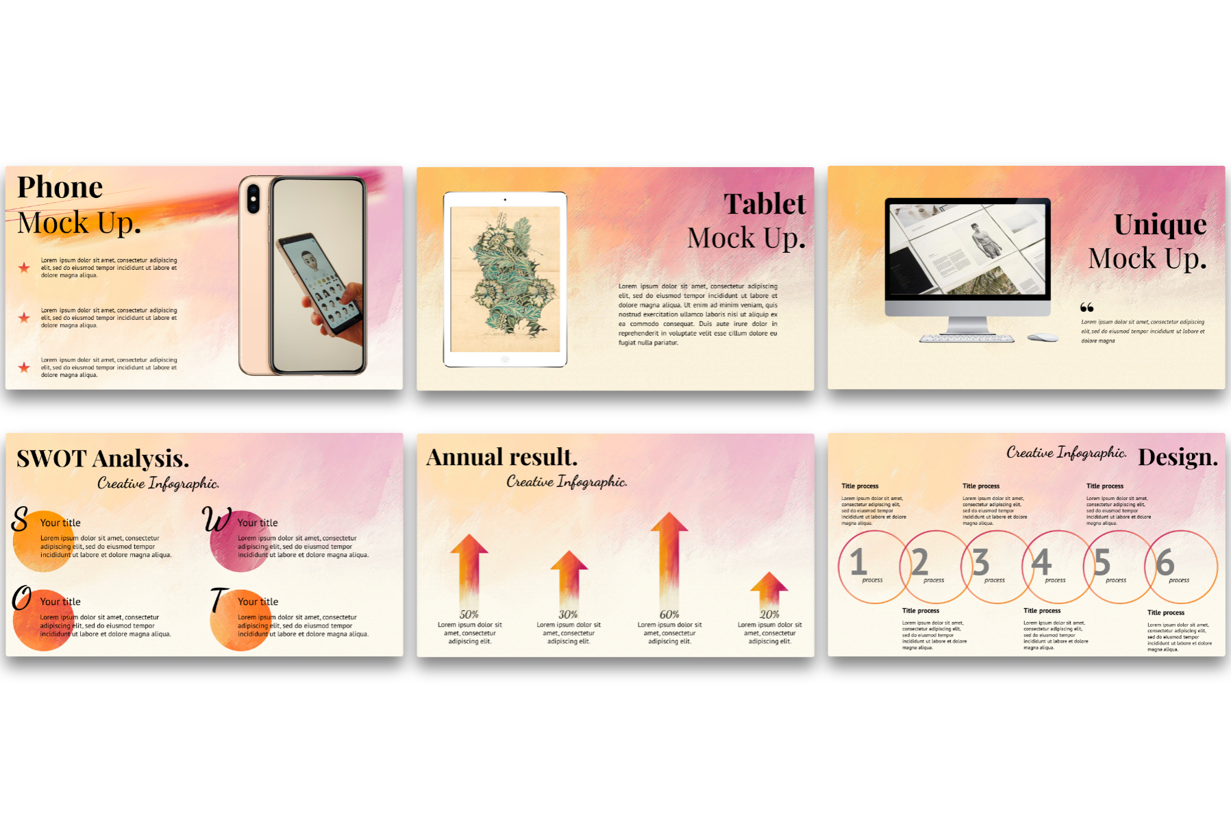 Creative Design Paints PowerPoint template